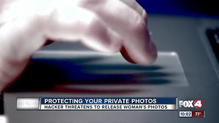 Hacker threatens to release woman's photos