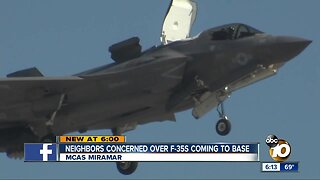 Neighbors concerned over F-35s coming to MCAS Miramar