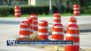 Construction project starting in Port St. Lucie