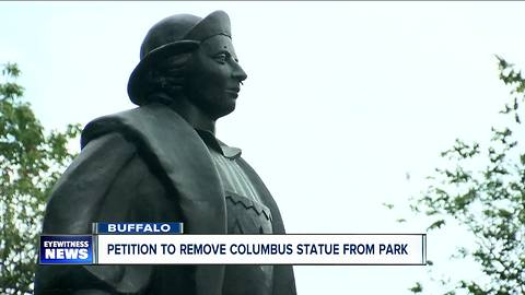 Petition to remove statue and change name of Columbus Park