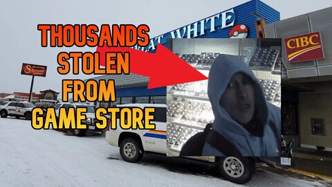 Thousands Stolen From Game Store In Break-In | Great White Comics