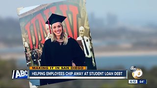 Companies helping employees tackle student loan debt