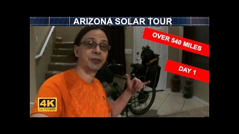 Solo Solar E-Bike Tour Across Arizona (Day 1)