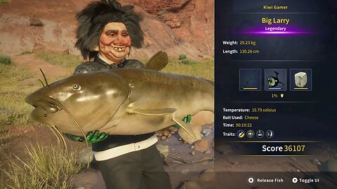 Call Of The Wild The Angler Legendary Fish Big Larry 10 August 2023