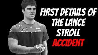 First details of the Lance Stroll accident | He may even miss the First Grand Prix of the season