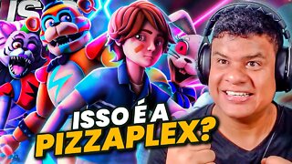 REAGINDO ao BEM-VINDO AO PIZZAPLEX - FNAF (Security Breach) | IRON MASTER | React Anime Pro