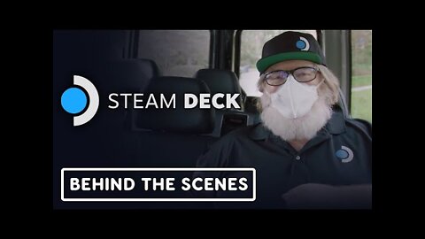 Gabe Newell Delivering Steam Decks - Official Behind the Scenes