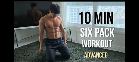 10 MIN SIX PACK ABS WORKOUT AT HOME (Advanced & 6 Pack)
