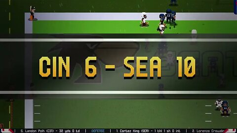 L:1-4 Q2:116- Win Chill Hits Tyree Hurt for the 2 Yard Touchdown! Cuts Seagulls Lead to 10-7