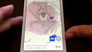 Sending Directions to your car from the GM Onstar App