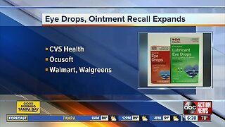 Eye drops sold at CVS Pharmacy recalled