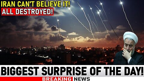 Iran's worst fear has come true! Even the Israelis are shocked! No one expected this!