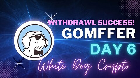 Gomffer Day 6 - Withdrawal success - Plus Huge news on a Vault Finance / Pulse