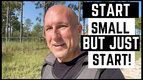 Screw It! Get Up and Do It! Getting Started (Again?) A Walk/Ruck & Talk