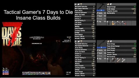 7 Days to Die Class Builds: The Stealth Assassin
