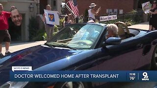Dr. Peter Ruehlman welcomed home after risky surgery