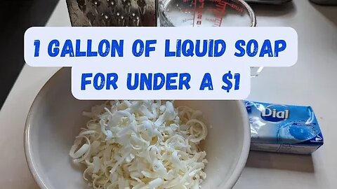 How to Make a Frugal & Easy Homemade Liquid Soap