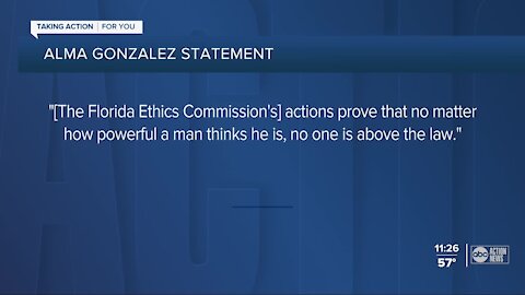 Retired Hillsborough County tax collector agrees to pay $4,000 fine for violating Florida ethics law