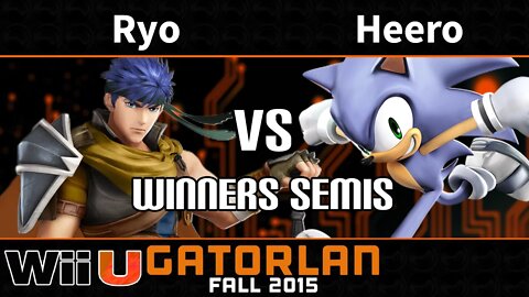 Gatorlan: MVG|Ryo (Ike & D. Mario) vs. ONI|Heero (Roy & Sonic) - Winners Semis