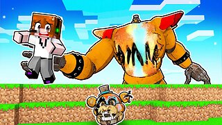 Trolling With HEADLESS GLAMROCK FREDDY.. (Minecraft FNAF Ruin)