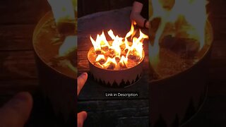Portable Bonfire for Camping #campfire #bonfire #camping #overlanding #prepper #firestarter