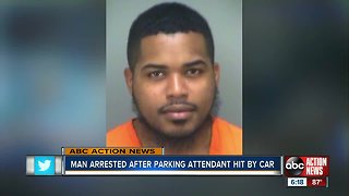 Florida man purposely hit LEO with car while getting parking ticket, records show