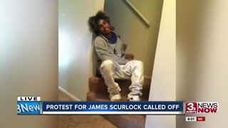 Protest canceled at request of Scurlock Family