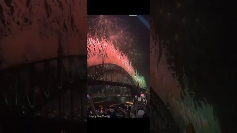 Happy New Year from Sydney Harbor Bridge || Happy 2023