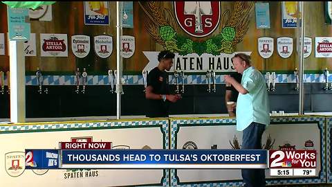 Tulsa's Oktoberfest brings in thousands