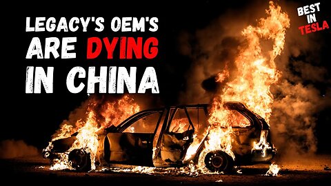 Legacy OEM’s are dying in China - The Valley of death is playing out RIGHT NOW!