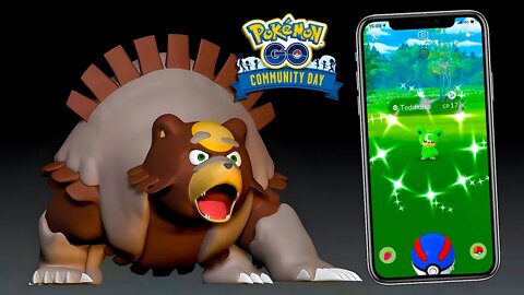 IMPERDÍVEL! Dia da Comunidade do Teddiursa! Muita STARDUST, Ursaluna e mais! Pokémon GO