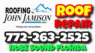 how to get a shingle roof repair in hobe sound florida