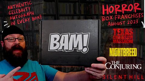 Movie fans NEED an autograph sub box | The Bam Box! | August 2023