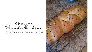 Easy! Bread Machine Challah Bread