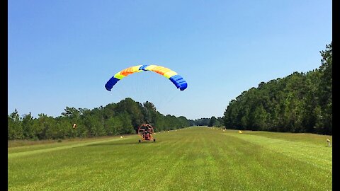 Powered Parachute take off (Pegasus)