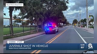 Boy shot in car in Stuart