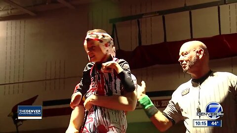 HS senior with cerebral palsy gets a chance to wrestle