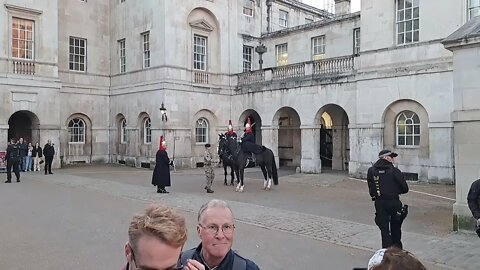 Drums spook horse's #horseguardsparade