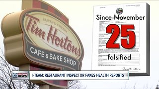 I-TEAM: Restaurant inspector fakes 25 health reports