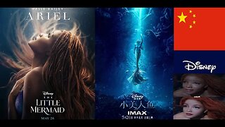 Disney Hides Black Ariel for The Little Mermaid China Movie Poster, Woke Outrage is Zero