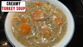 Creamy Turkey Soup Recipe