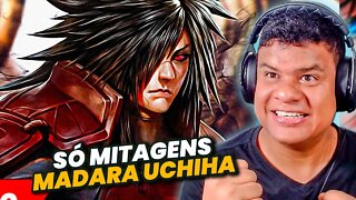 REAGINDO AS INCRÍVEIS MITAGENS DO MADARA UCHIHA #1| React Anime Pro