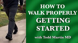How to Walk Properly Getting Started Walking Technique