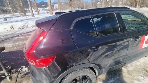 EV trailer towing with my Volvo XC-40 Recharge