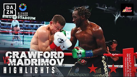 Terence Crawford vs Israil Madrimov / HIGHLIGHTS /Riyadh Season /BOXING