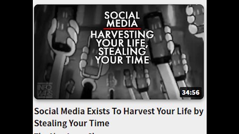 Social Media Exists To Harvest Your Life by Stealing Your Time