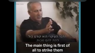 Netanyahu Brags About Israel Intentionally Striking Palestinians ‘Painfully’ [2001 Leaked Video]