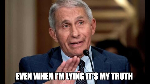 Fauci Caught Lying Saying The Vaccine Prevents You From Getting Infected