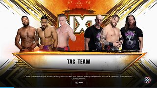 NXT Carmelo Hayes, Trick Williams & Ilja Dragunov vs The Schism