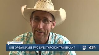 1 organ saves 2 lives through transplant